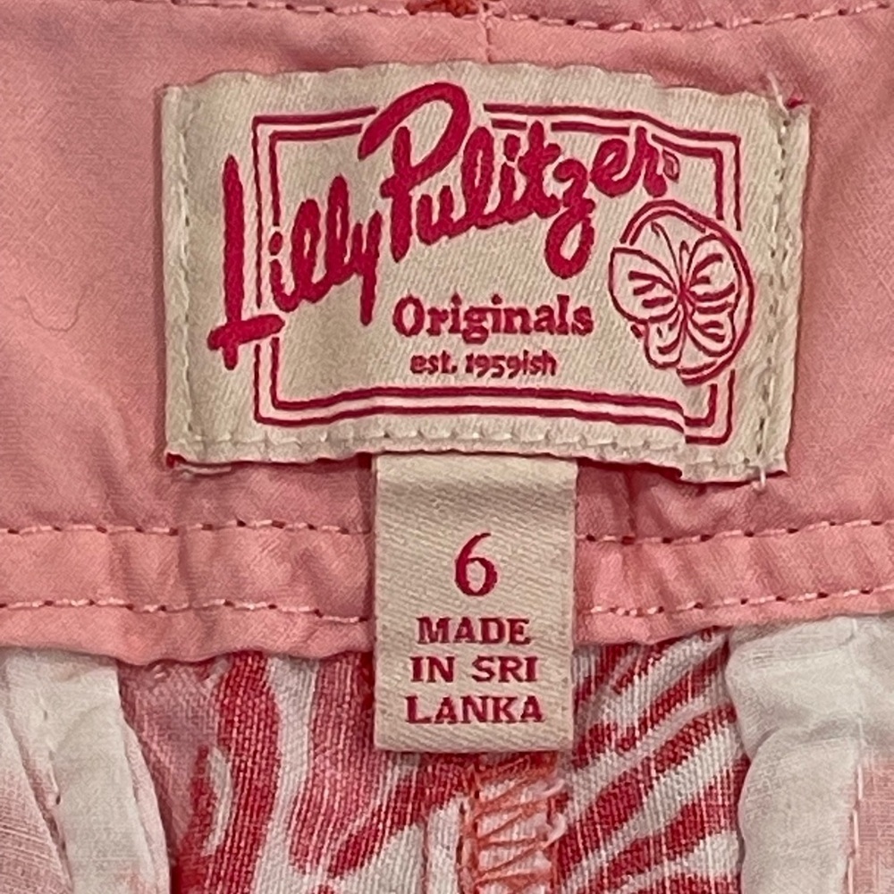 Lilly Pulitzer | Originals Pink Floral Shorts | 6 - Picture 6 of 6